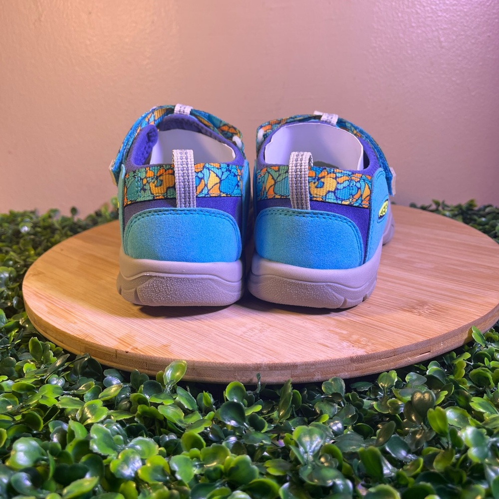 š„ NEW KEEN NEWPORT H2 ORANGE BLUE WATER SANDALS BIG KIDS SIZE 5 - Picture 4 of 9